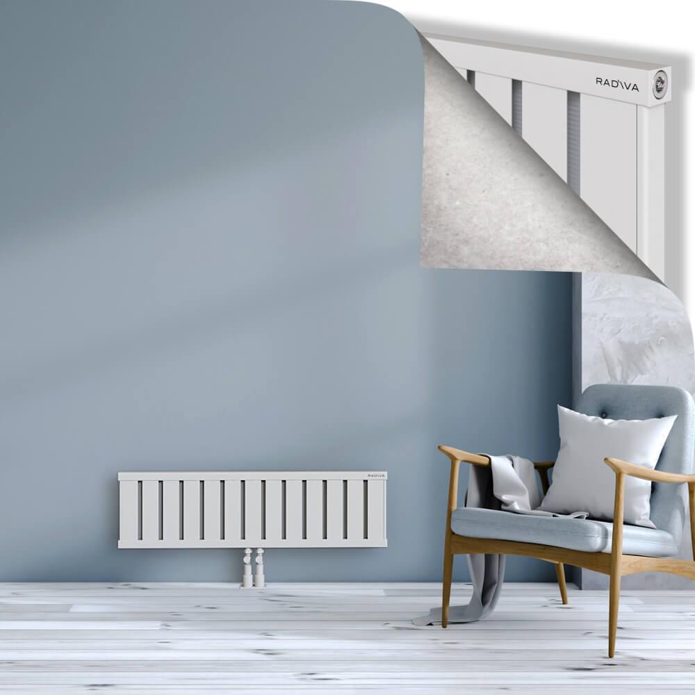 OBI Dekoratif Alüminyum Radyatör 300x1044 Beyaz
