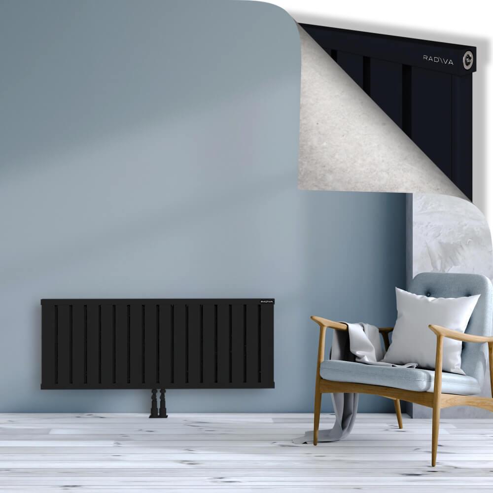 OBI Dekoratif Alüminyum Radyatör 500x1284 Siyah