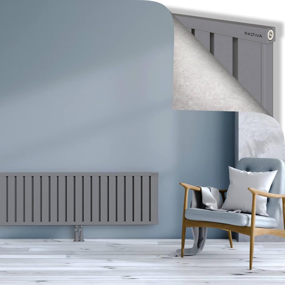 OBI Dekoratif Alüminyum Radyatör 500x2644 Gri