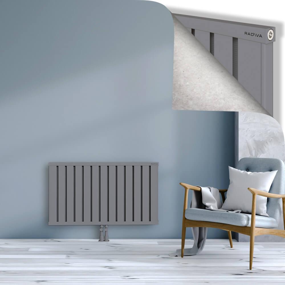 OBI Dekoratif Alüminyum Radyatör 600x1044 Gri