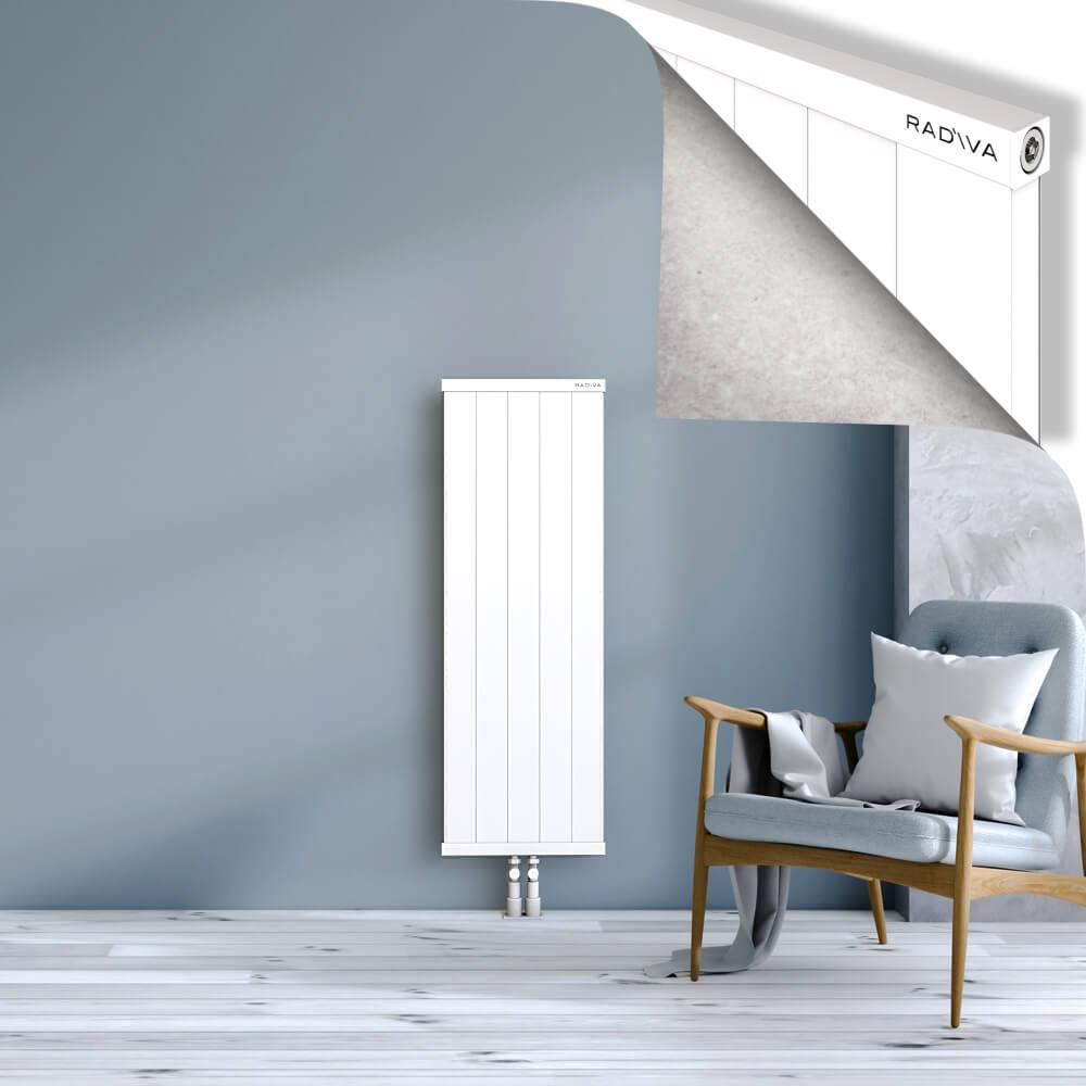 RIO Dekoratif Alüminyum Radyatör 1200x504 Beyaz