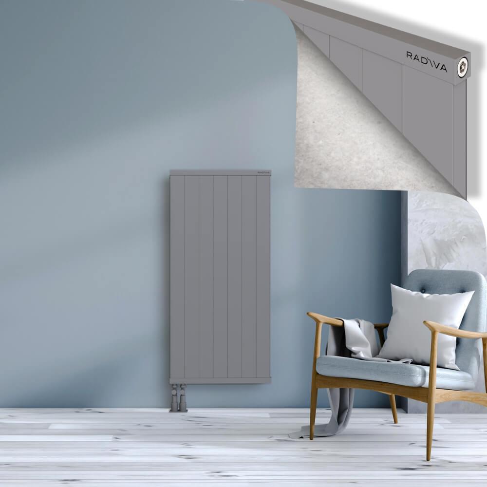 RIO Dekoratif Alüminyum Radyatör 1200x704 Gri