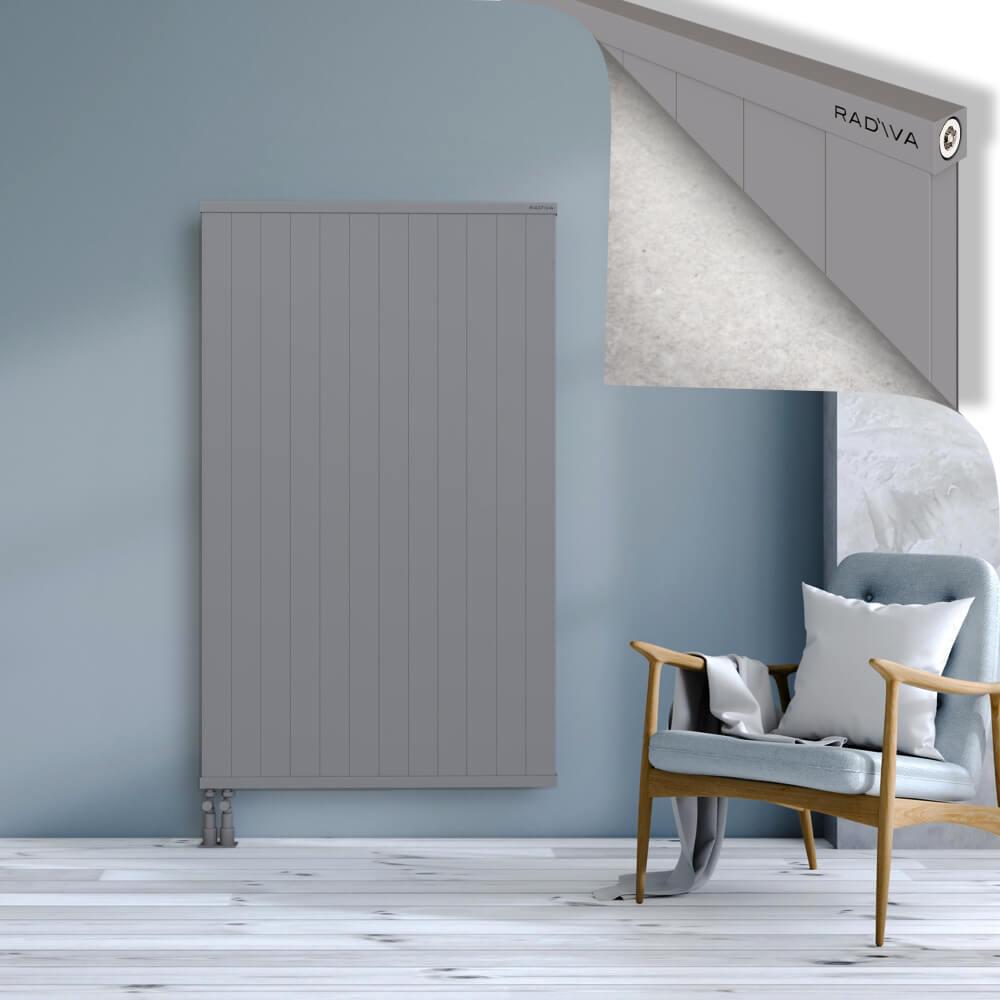 RIO Dekoratif Alüminyum Radyatör 1600x1204 Gri