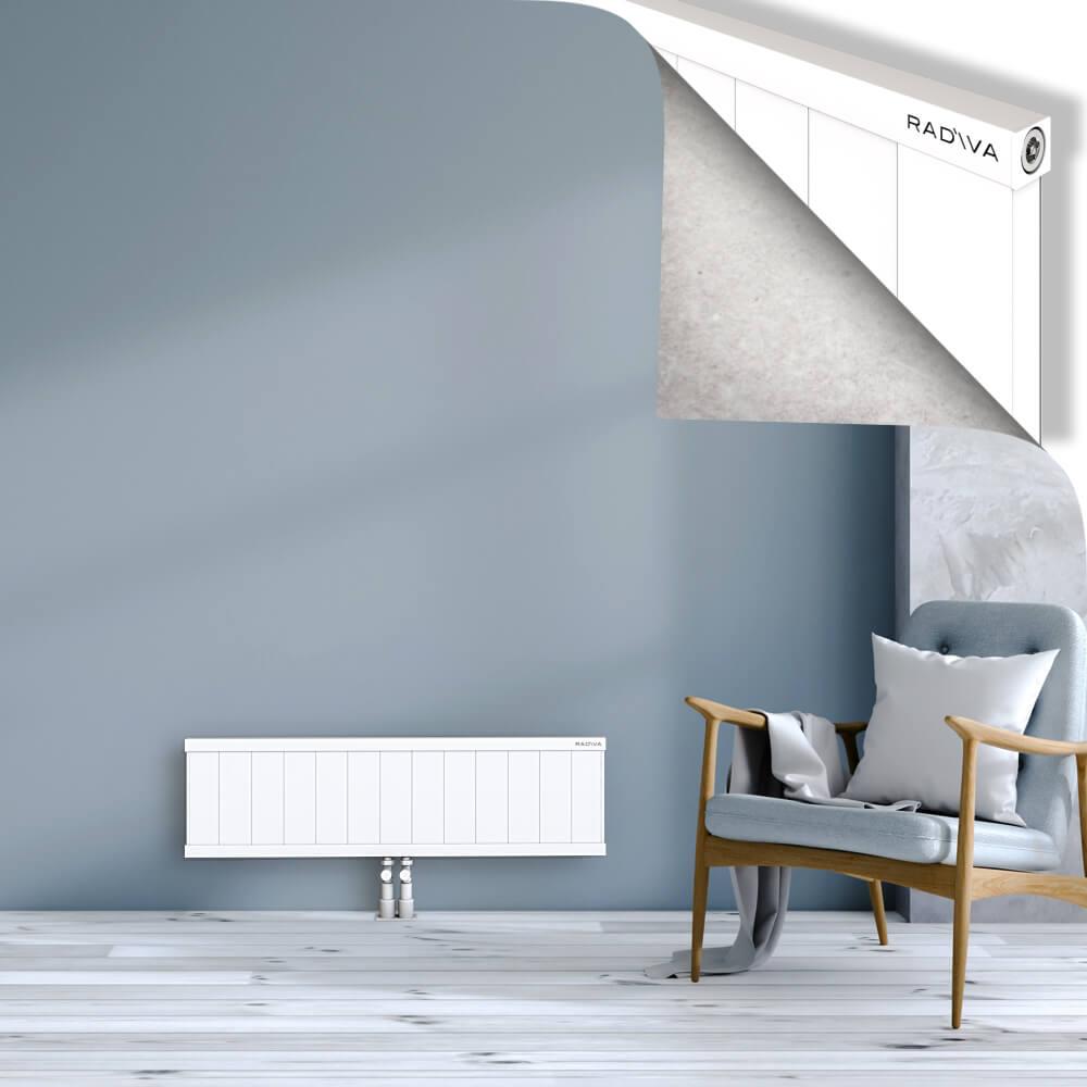RIO Dekoratif Alüminyum Radyatör 300x1304 Beyaz