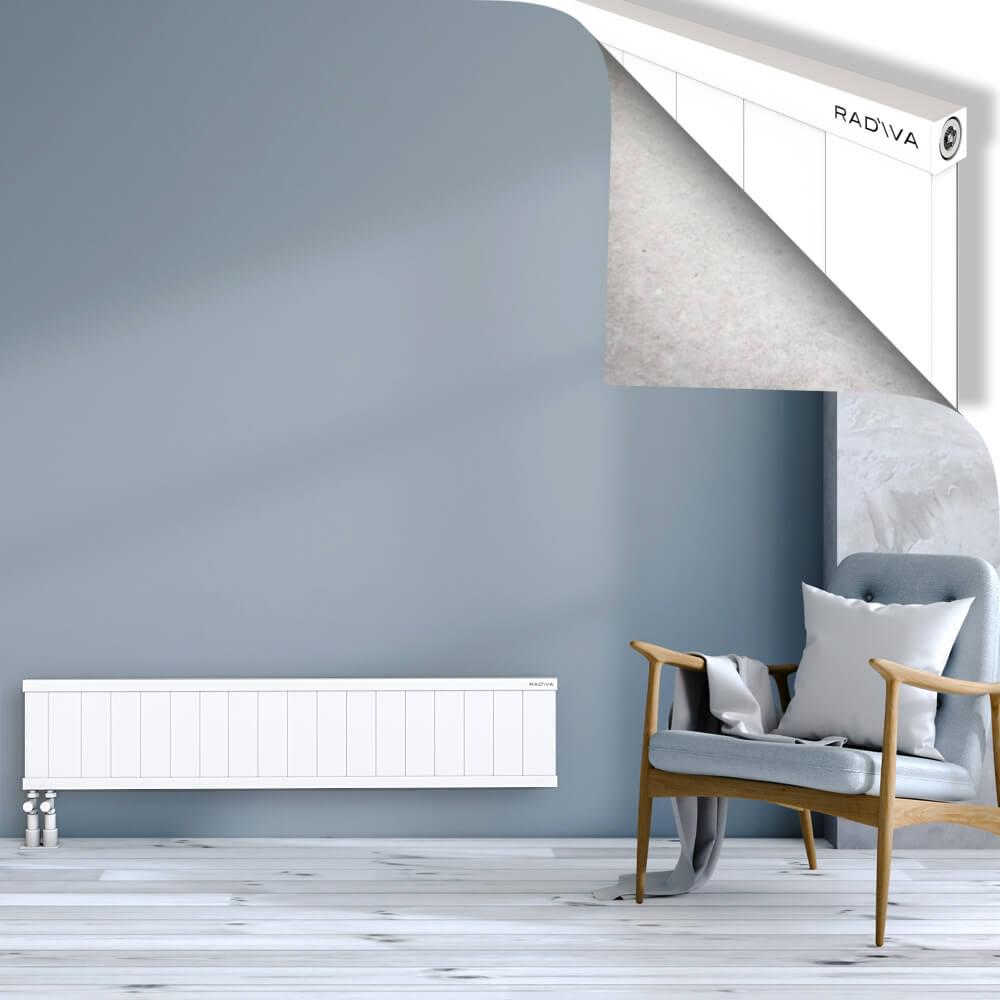 RIO Dekoratif Alüminyum Radyatör 300x1804 Beyaz