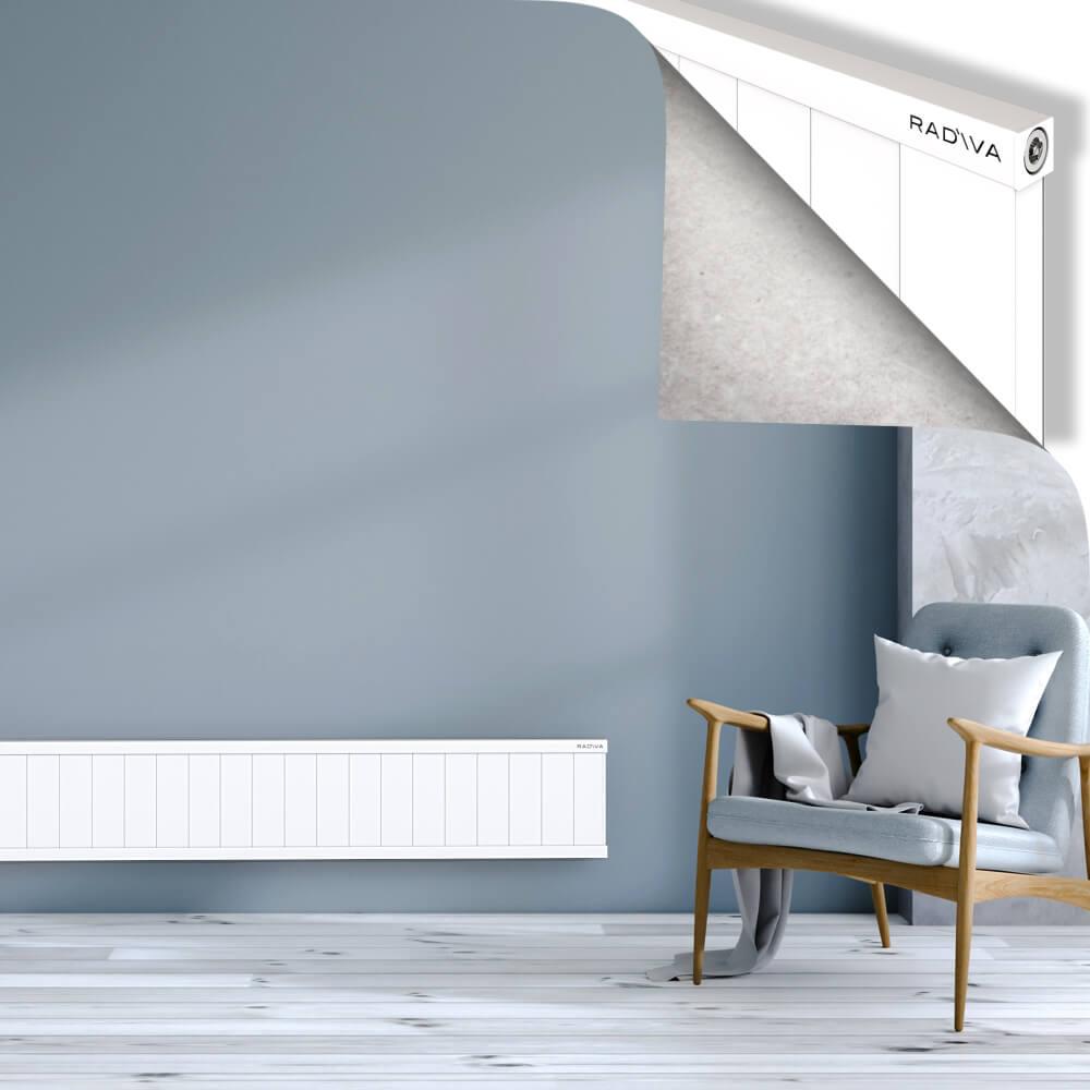 RIO Dekoratif Alüminyum Radyatör 300x2204 Beyaz