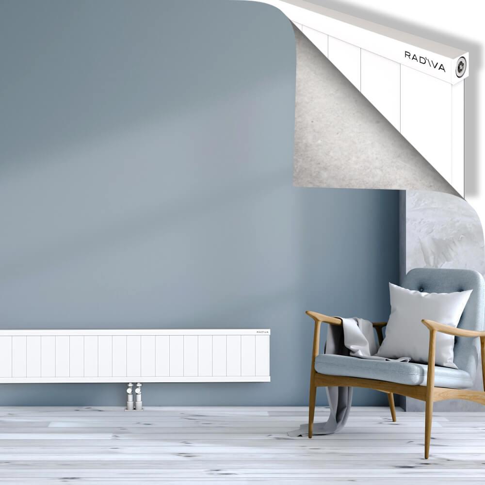 RIO Dekoratif Alüminyum Radyatör 300x2804 Beyaz
