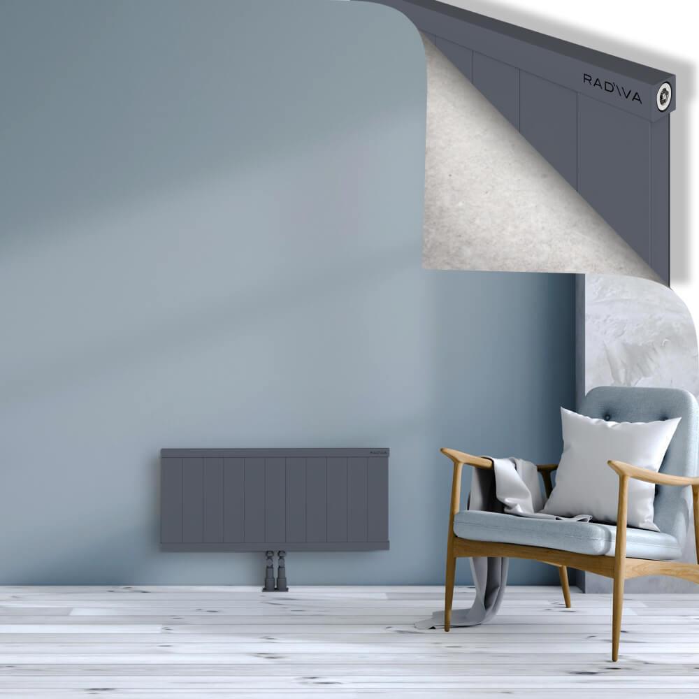 RIO Dekoratif Alüminyum Radyatör 400x1104 Antrasit