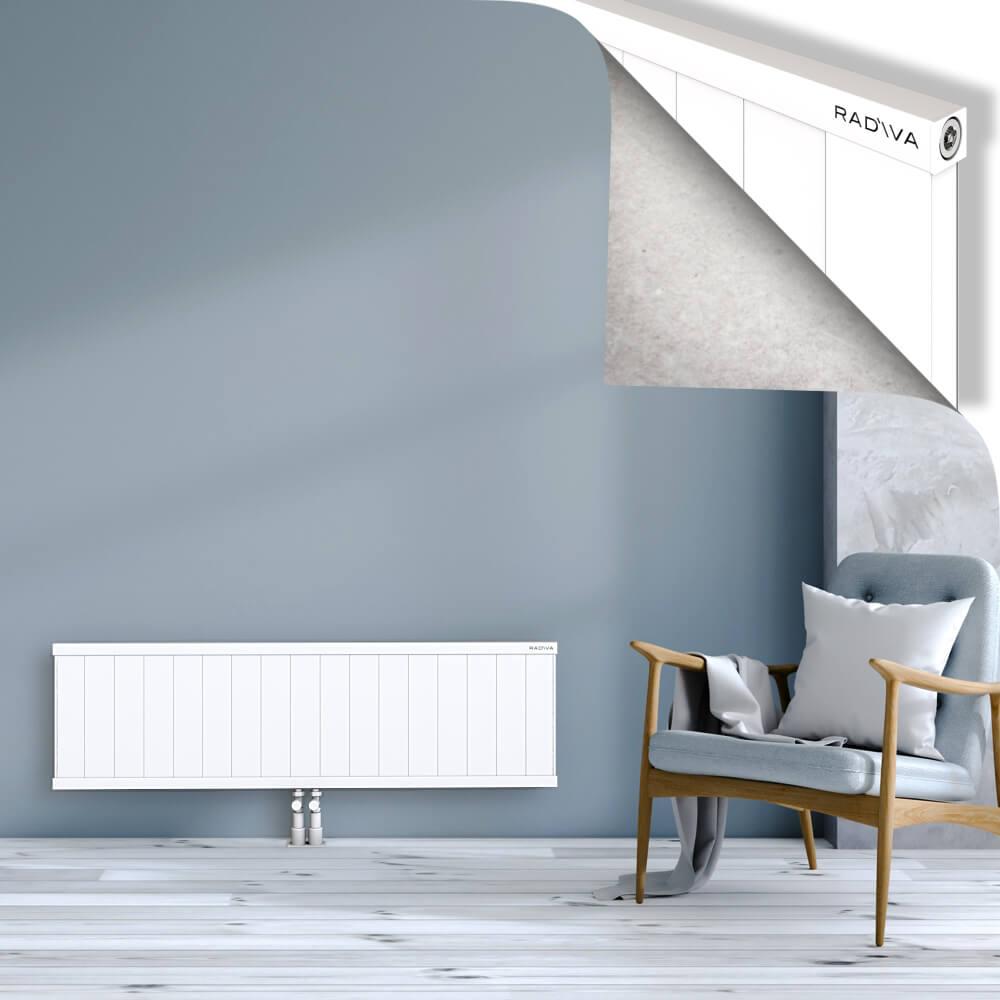 RIO Dekoratif Alüminyum Radyatör 400x1704 Beyaz