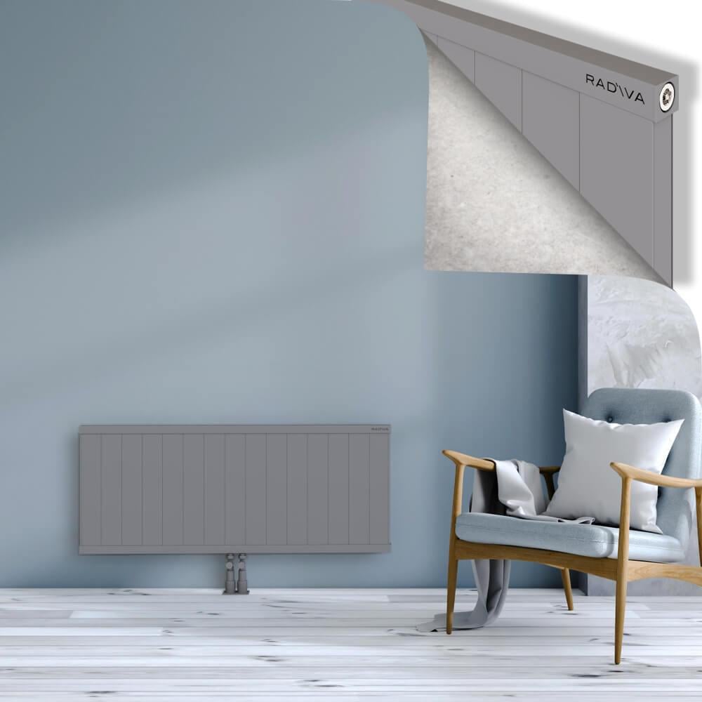 RIO Dekoratif Alüminyum Radyatör 500x1504 Gri