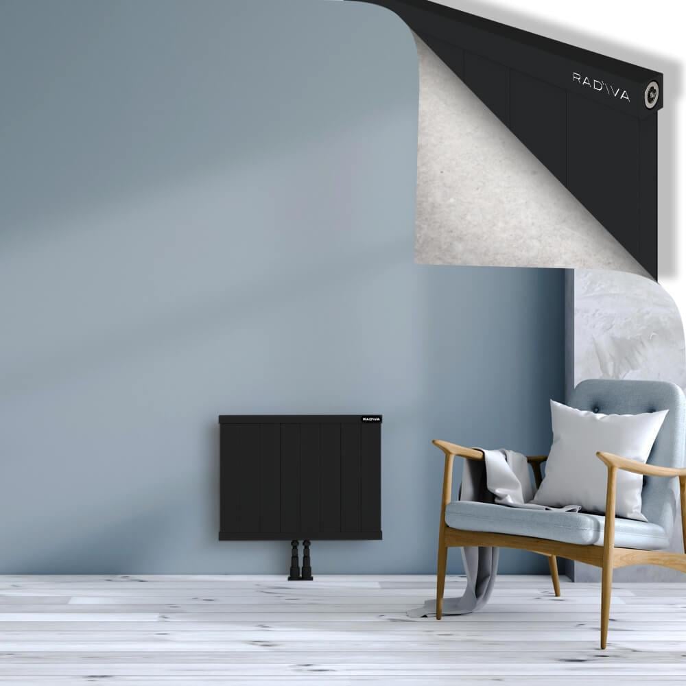 RIO Dekoratif Alüminyum Radyatör 500x804 Siyah