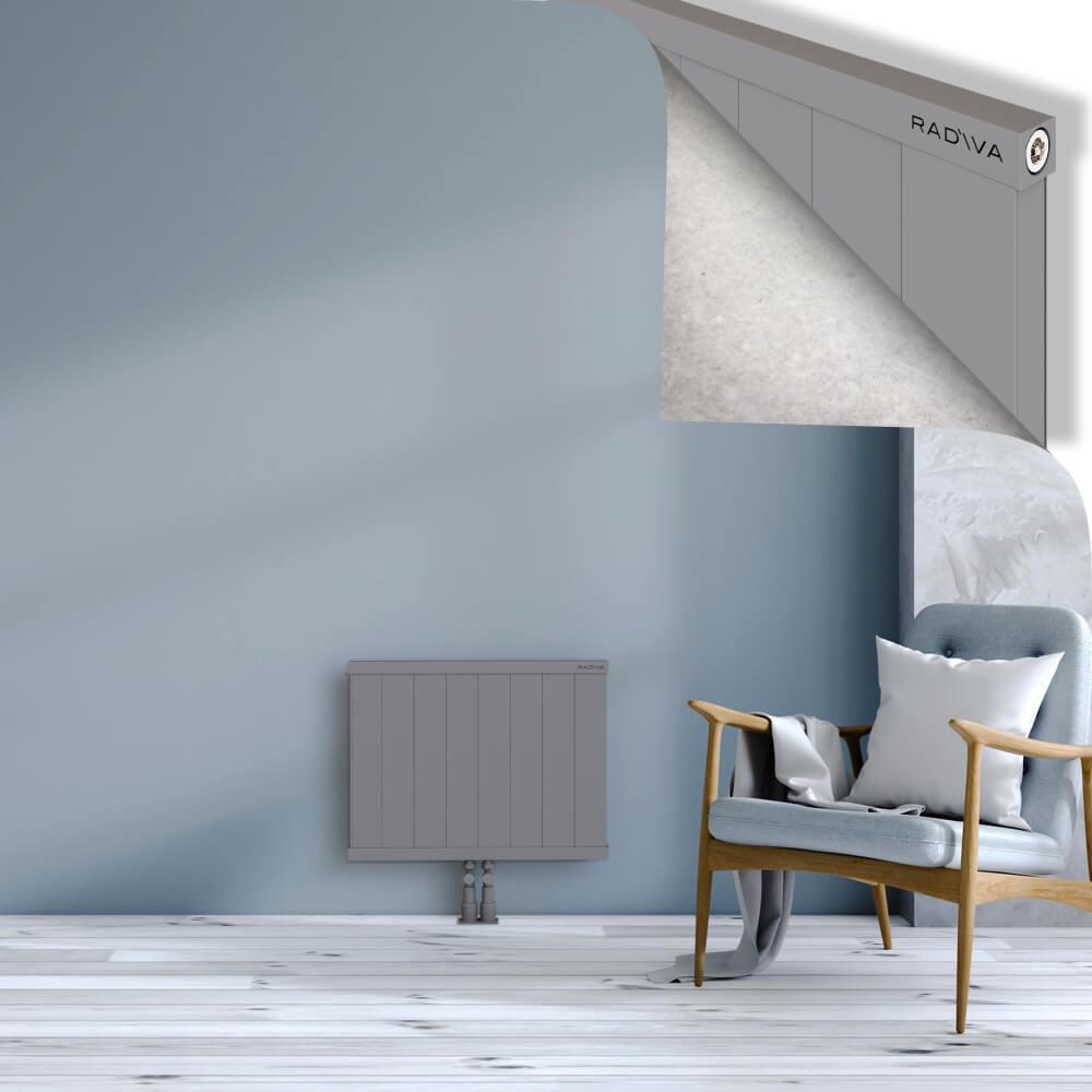 RIO Dekoratif Alüminyum Radyatör 500x804 Gri