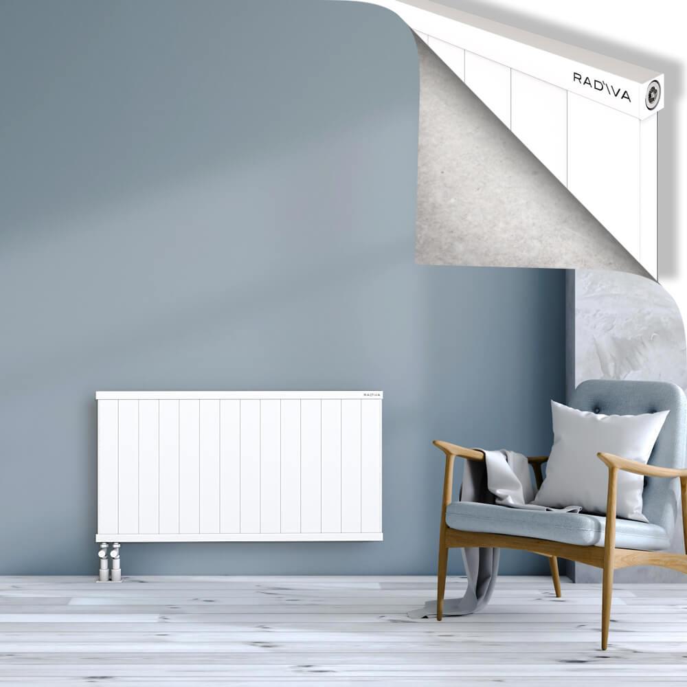 RIO Dekoratif Alüminyum Radyatör 600x1404 Beyaz