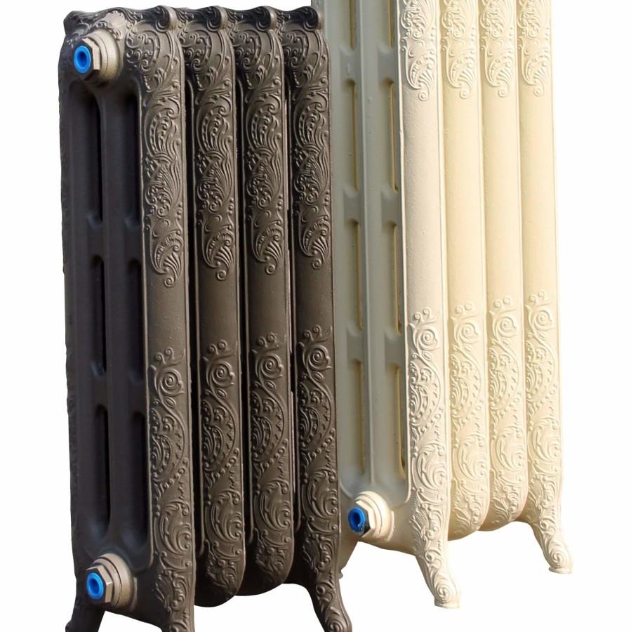 Retro Döküm Radyatör Ayaklı 3 Kolon  768x1520 Astar Boya