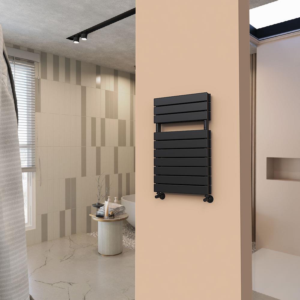 TİP 21H Dekoratif Havlupan 500x810 Mat Siyah