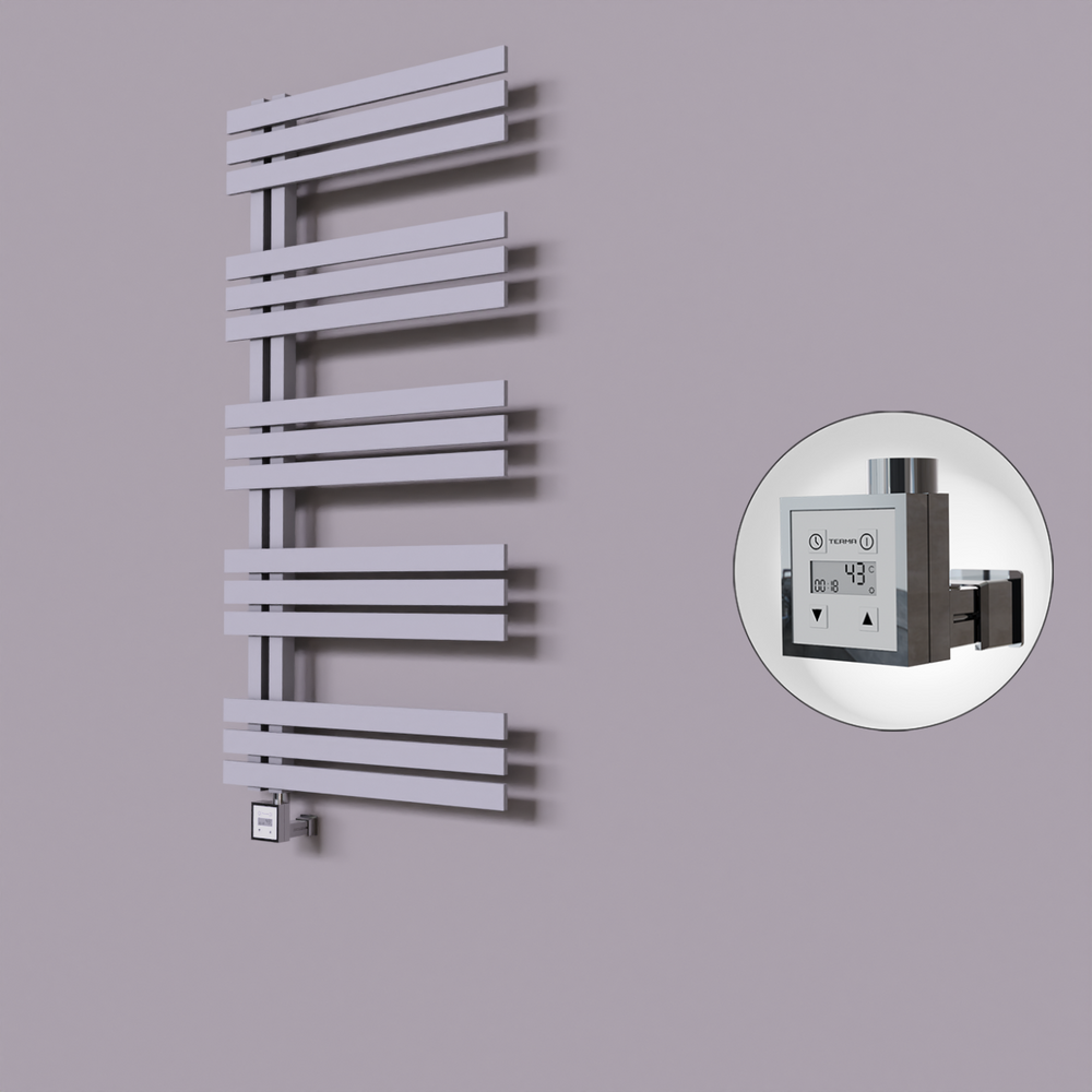 Thames Dekoratif Elektrikli Havlupan 500x1200 Gri (KTX3 Termostat) 600W