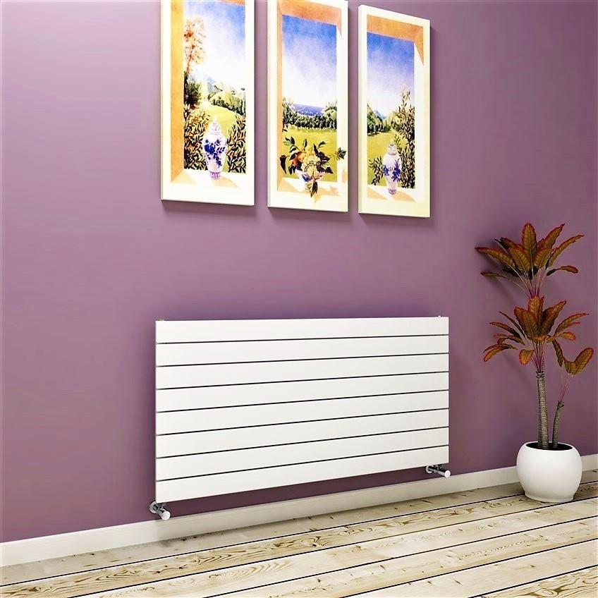 Tip 10H Dekoratif Radyatör 588x1200 Beyaz (İnce Radyatör)