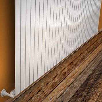 Tip 10V Dekoratif Radyatör 400x2586 Beyaz