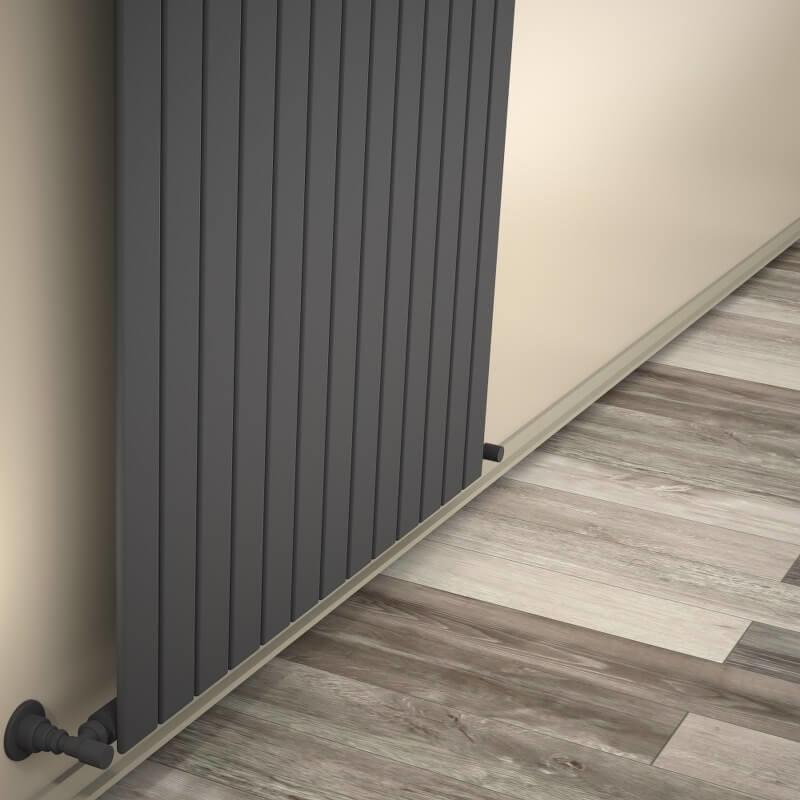 Tip 10V Dekoratif Radyatör 400x958 Antrasit