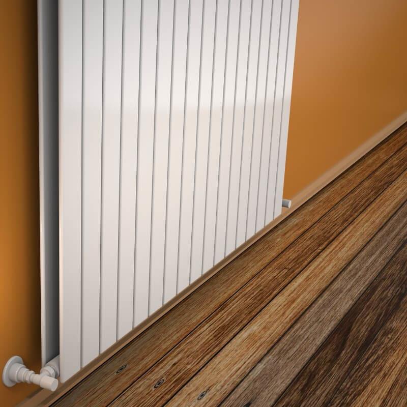Tip 20V Dekoratif Radyatör 400x1254 Beyaz