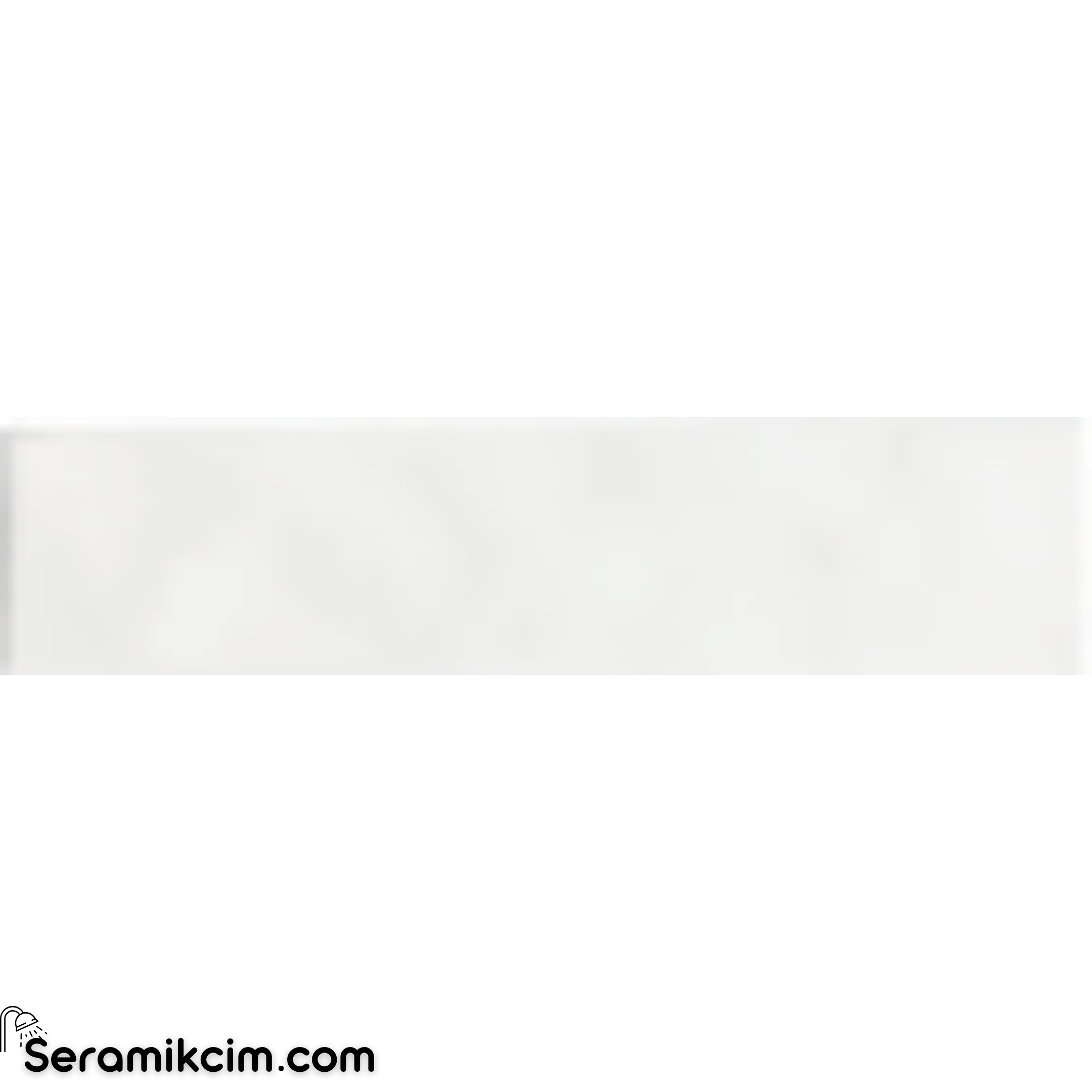 Arch Seramik 5X20 Super White Bumpy Glossy