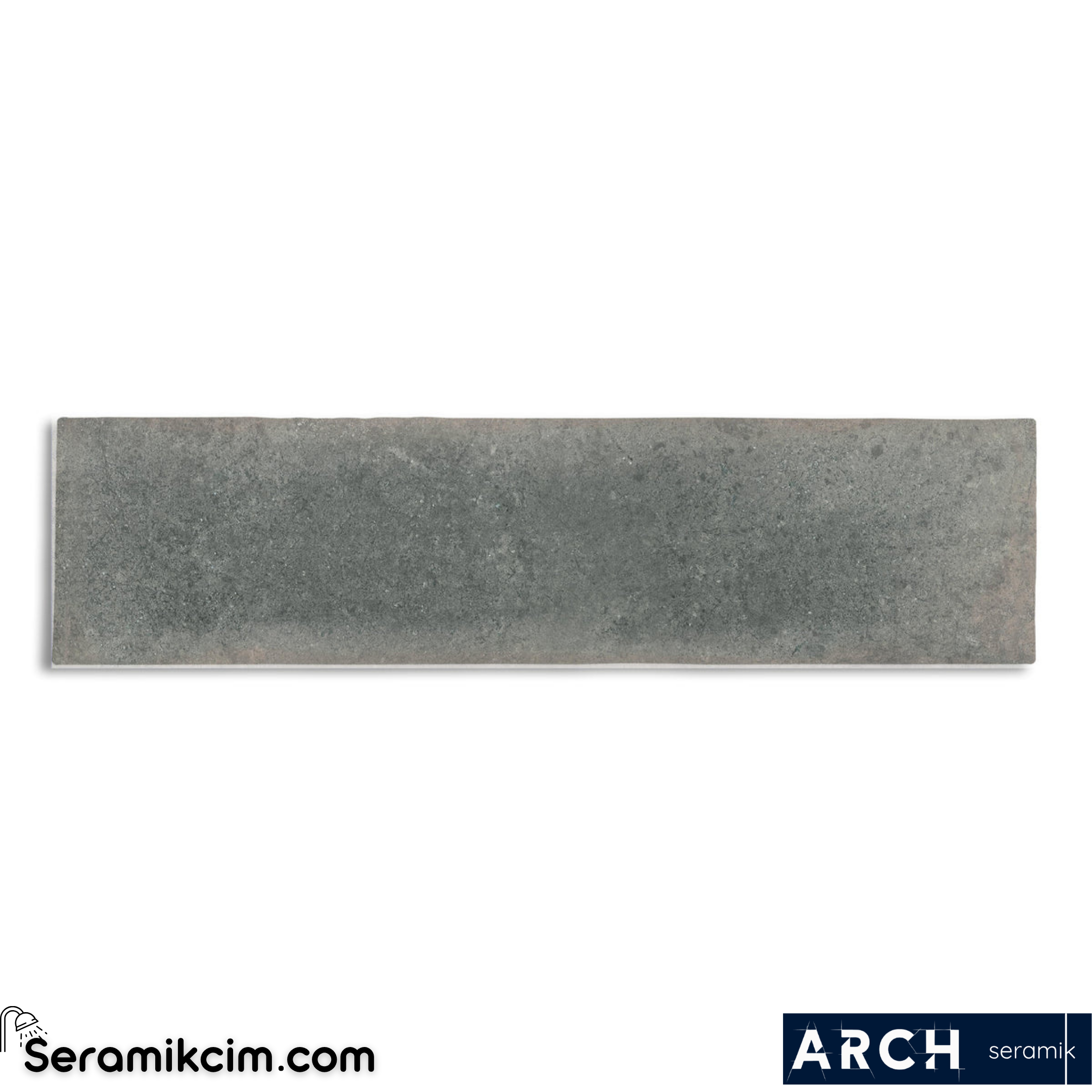 Arch Seramik 7,5x30 cm Antic Grey Glossy