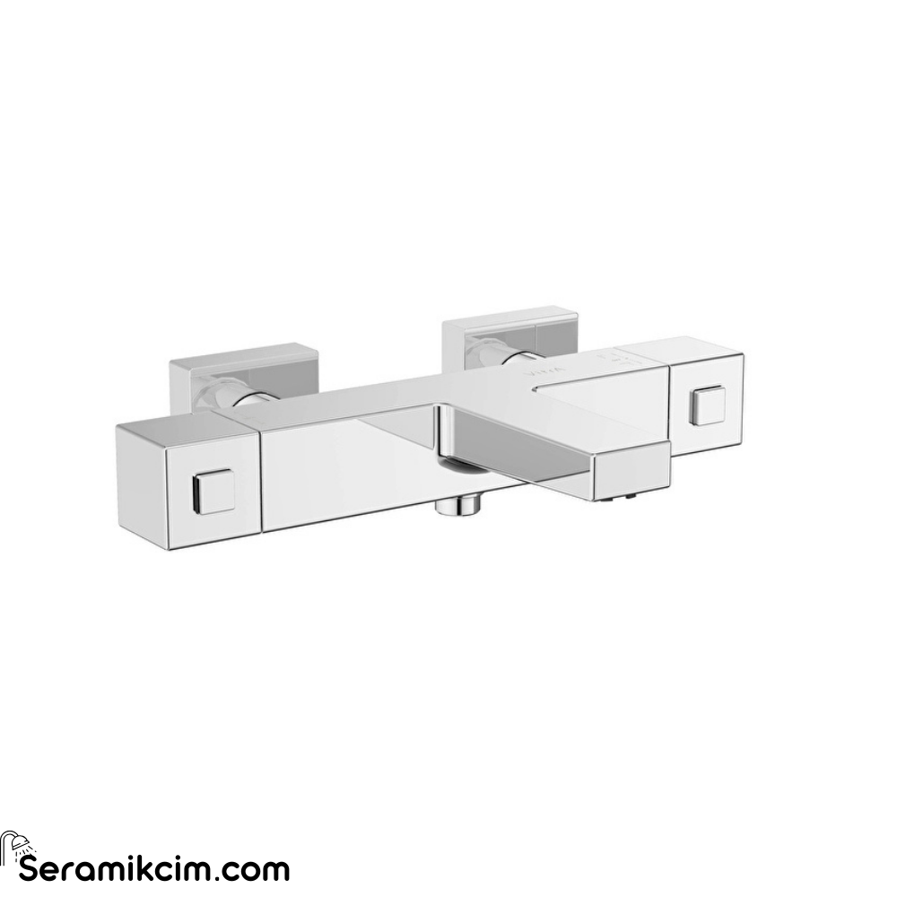 Artema Base Square Termostatik Banyo Bataryası Krom A47302