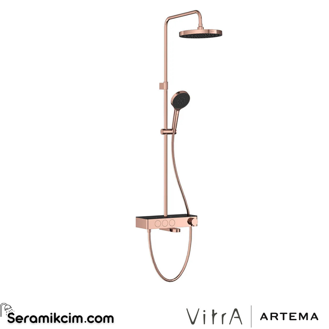 Artema Core Round 250 B Duş Sistemi Soft Bakır A4730929