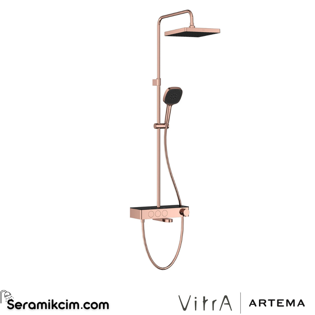 Artema Core Square 250 B Duş Sistemi Soft Bakır A4731029