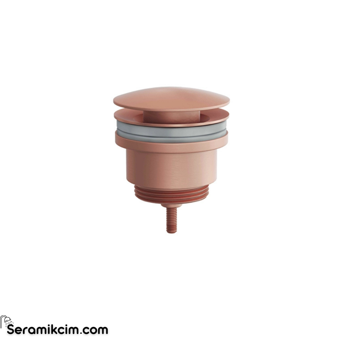Artema Lavabo Yuvarlak Süzgeci Universal (Basmalı) Fırçalı Bakır A4514924
