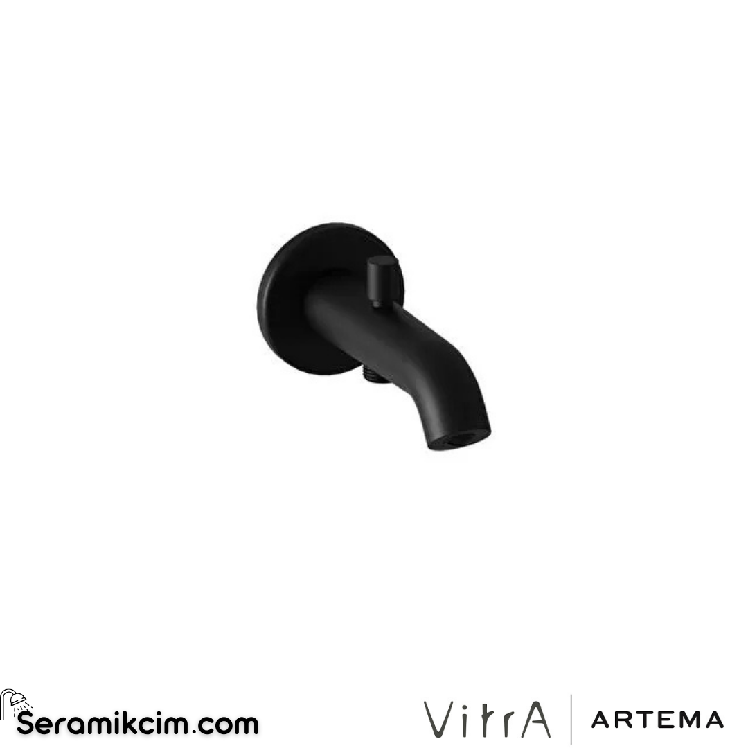 Artema Minimax Round Çıkış Ucu (El Duşu Çıkışlı) Mat Siyah A4354236