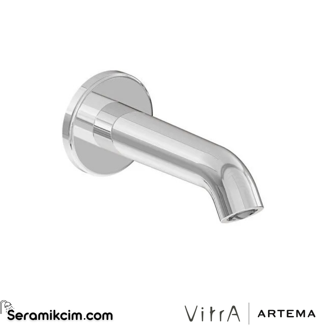 Artema Minimax Round Çıkış Ucu Krom A43541