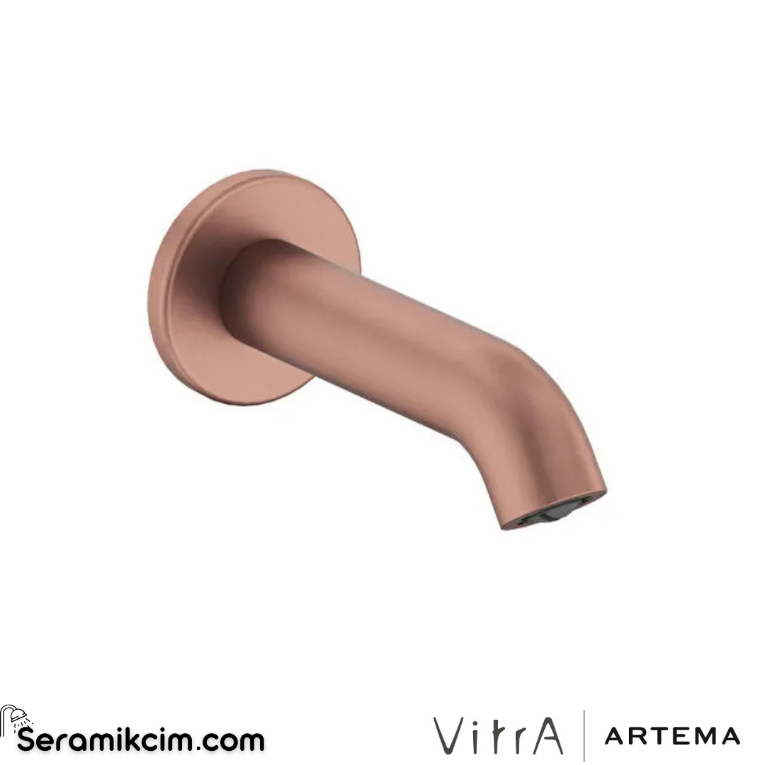 Artema Minimax Round Çıkış Ucu Mat Bakır A4354124