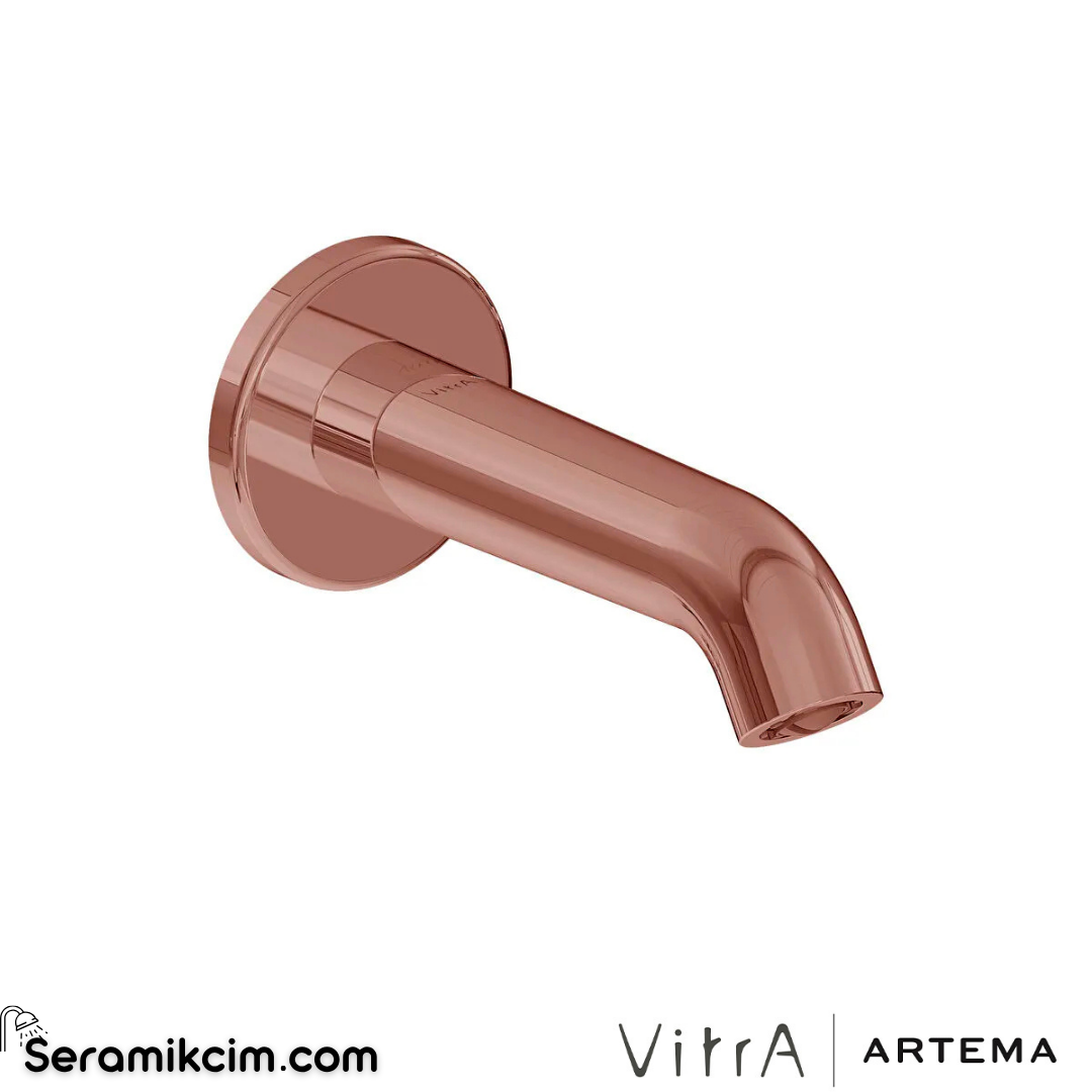 Artema Minimax Round Çıkış Ucu Parlak Bakır A4354129
