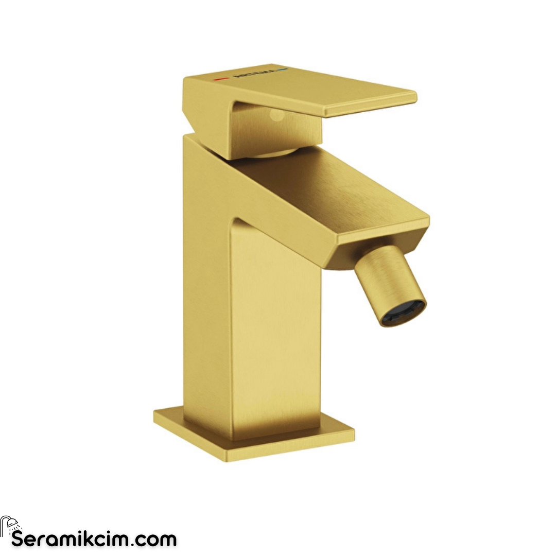Artema Minimax Square Bide Bataryası Fırçalı Altın A4372625