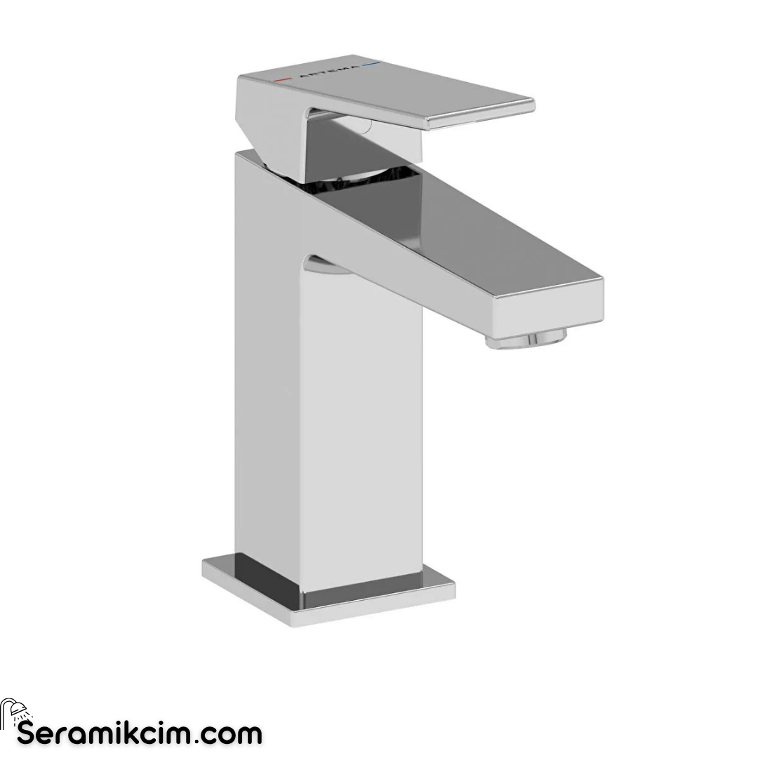 Artema Minimax Square Lavabo Bataryası Krom A43720