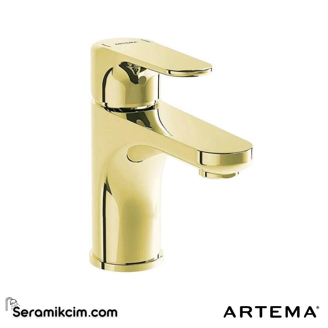 Artema Root Round Lavabo Bataryası, Altın A4270523 - A4270523
