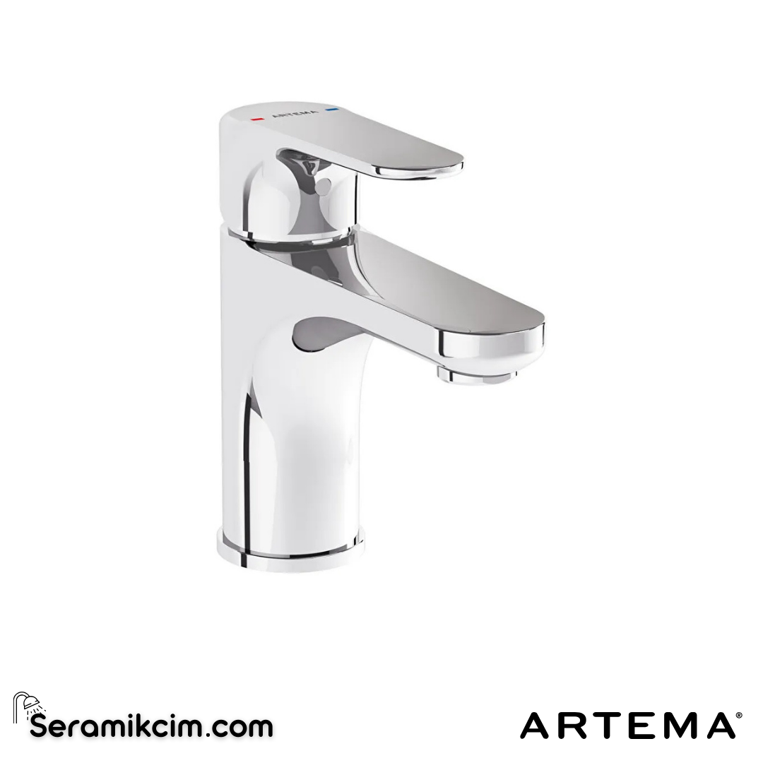 Artema Root Round Lavabo Bataryası Krom A42705 - A42705