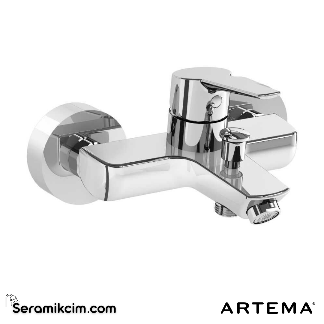 Artema Solid S Banyo Bataryası Krom A42444 - A42444