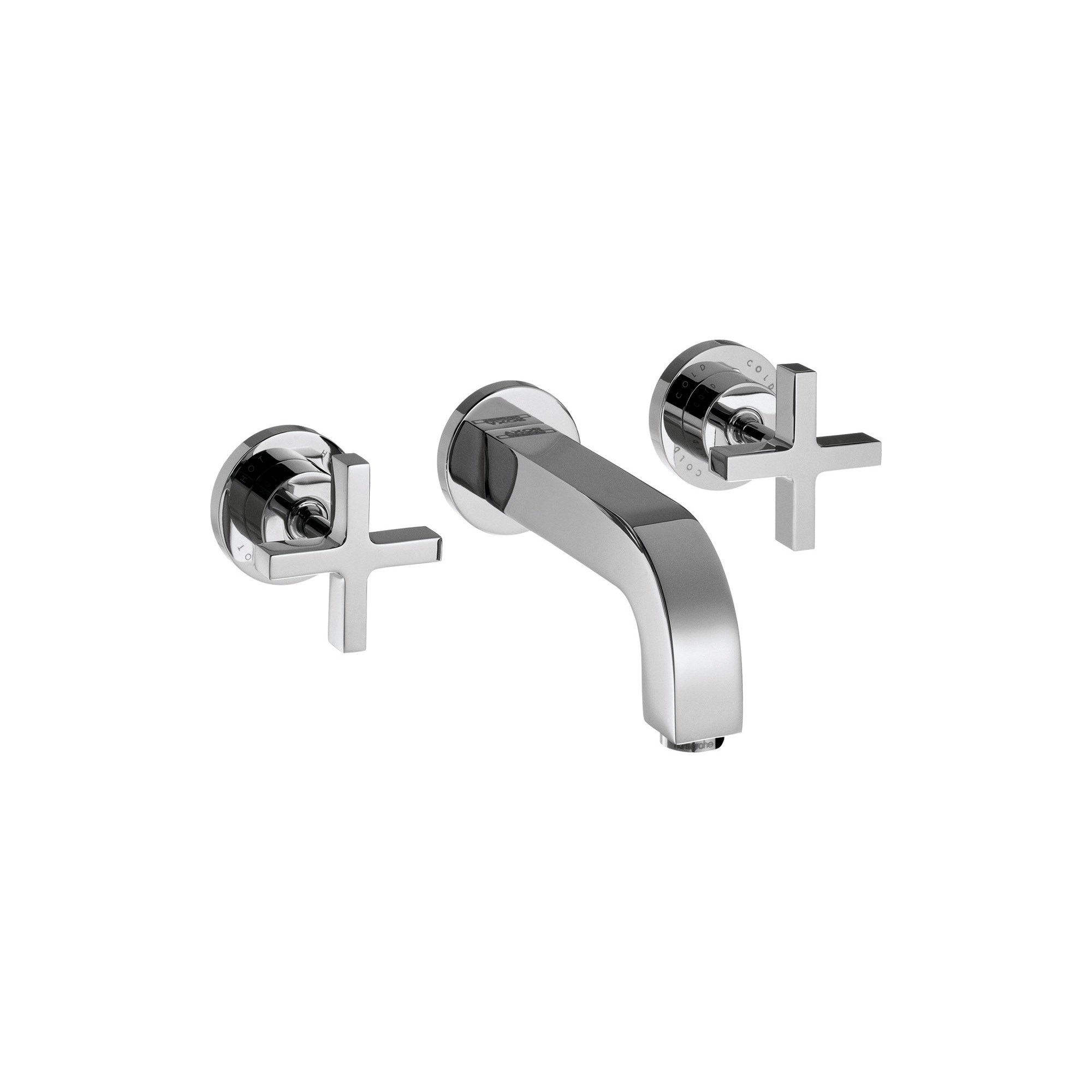 Axor Citter.Duvardan Lavabo Bataryası 222 mm Gag.Art.P.sız Krom 39143000