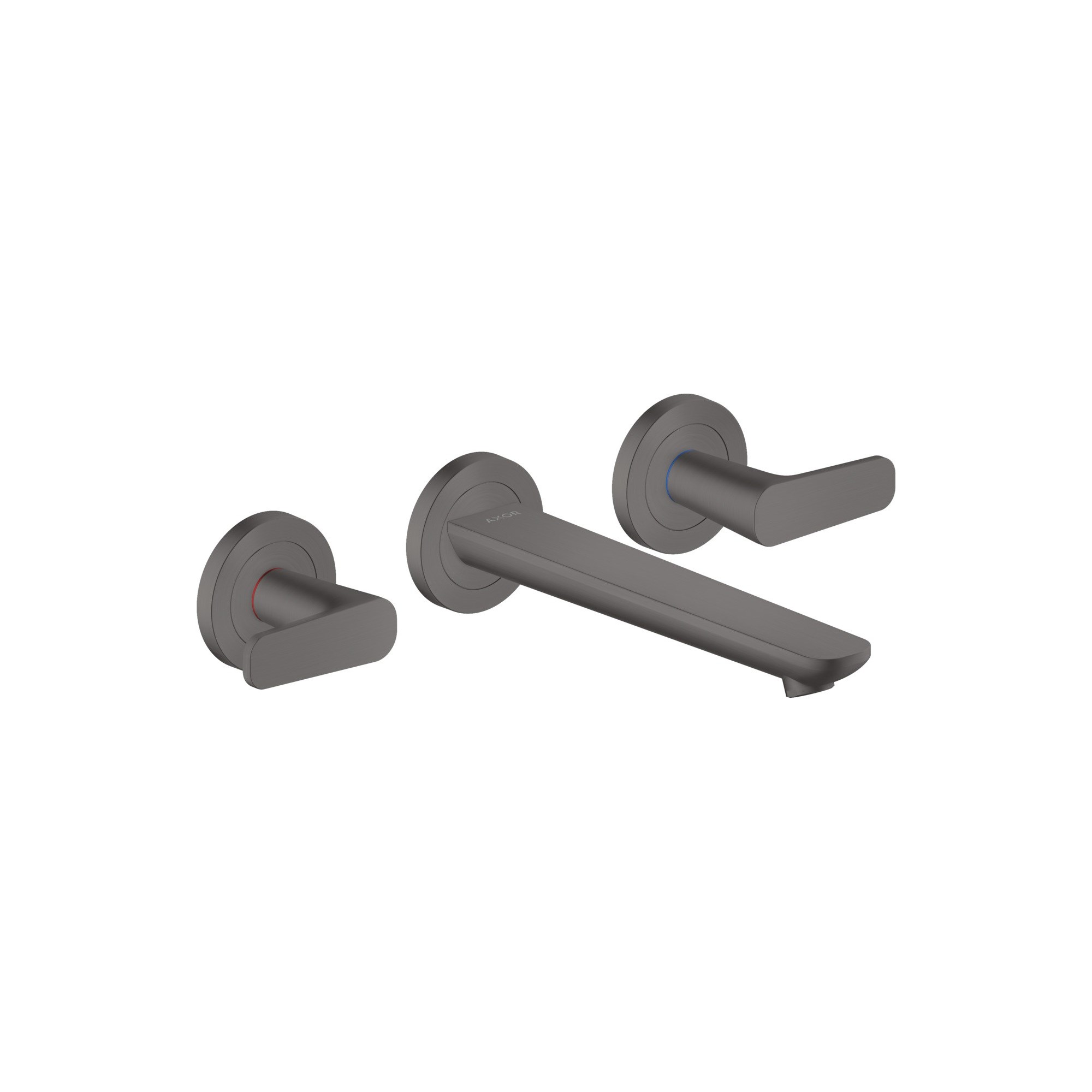 Axor Citterio C 3 Delikli Lavabo Bataryası ankastre montaj duvara monte 195 mm gaga ile 49070340