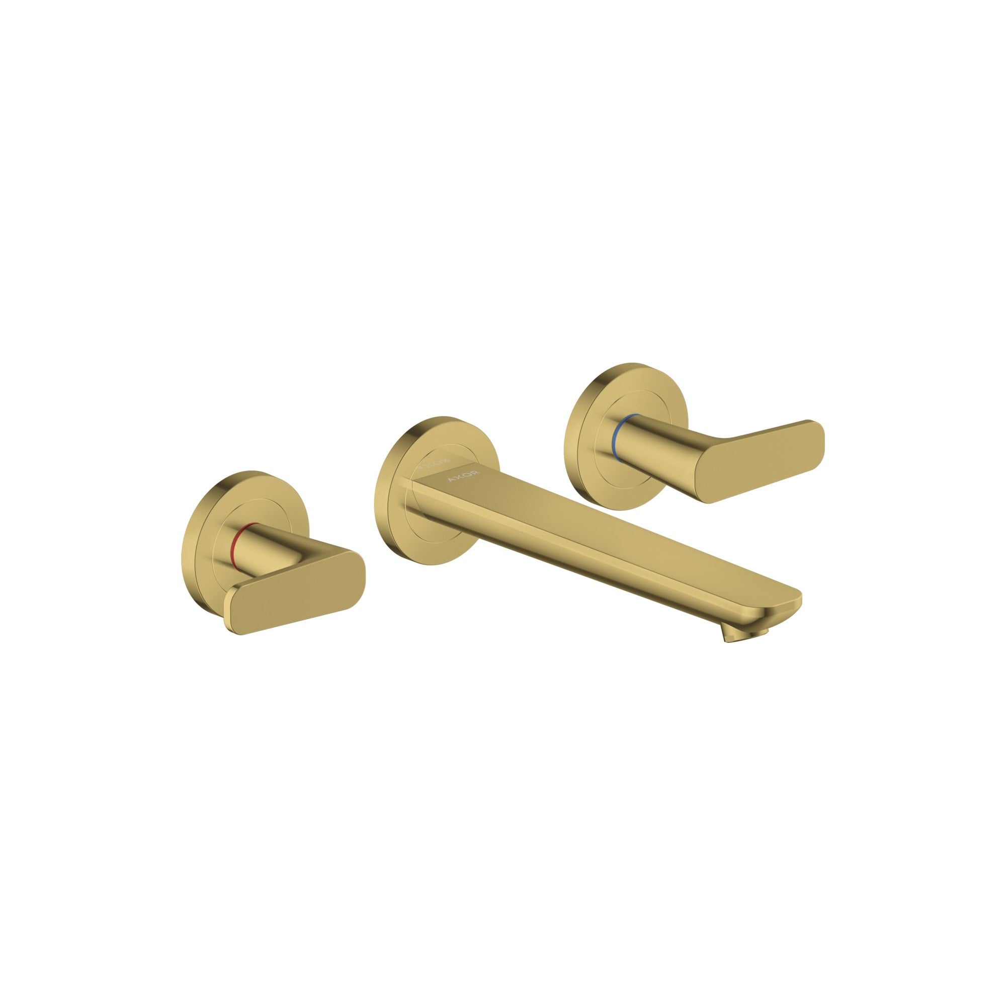 Axor Citterio C 3 Delikli Lavabo Bataryası ankastre montaj duvara monte 195 mm gaga ile 49070990