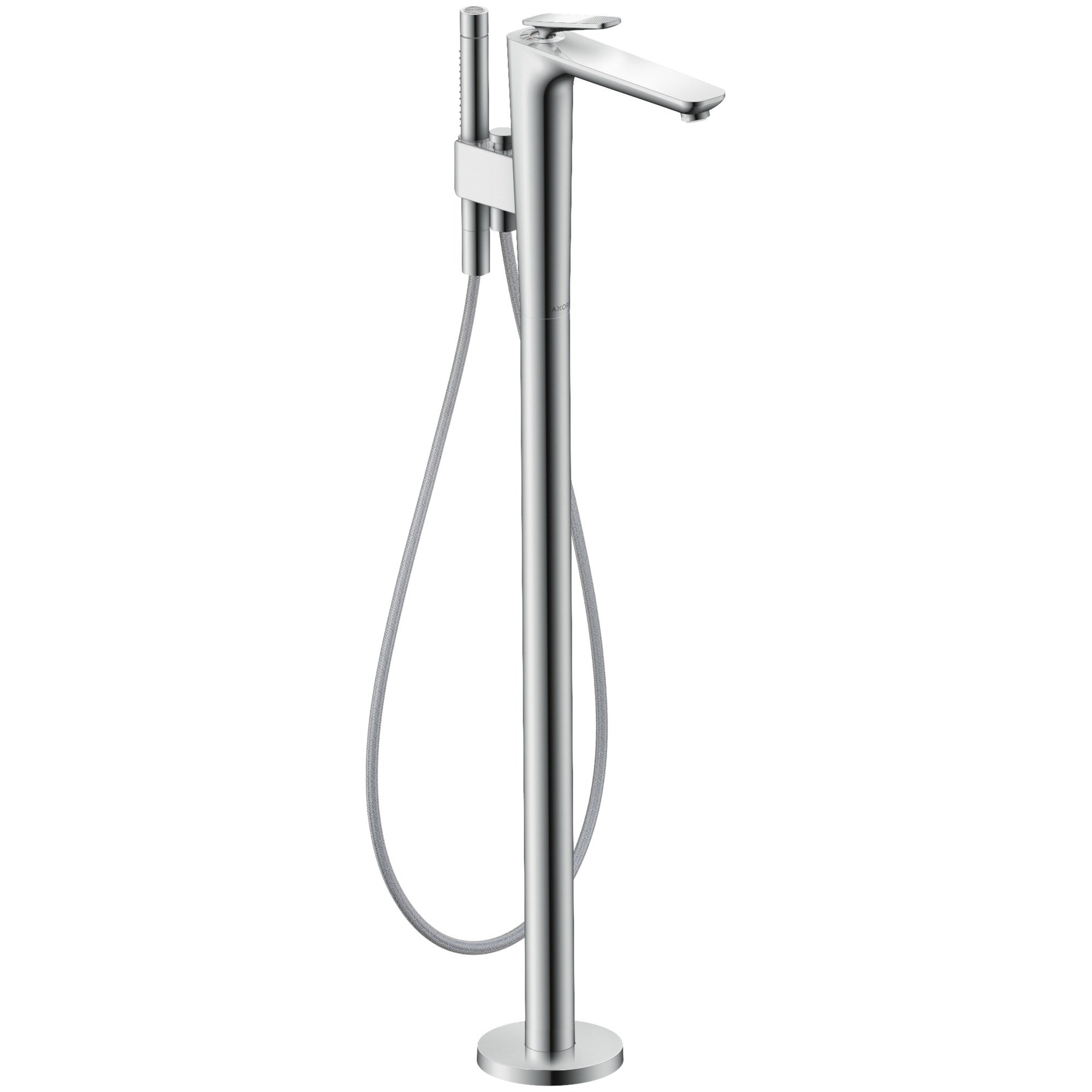 Axor Citterio C Tek Kollu banyo bataryası yerden - cubic cut 49441000