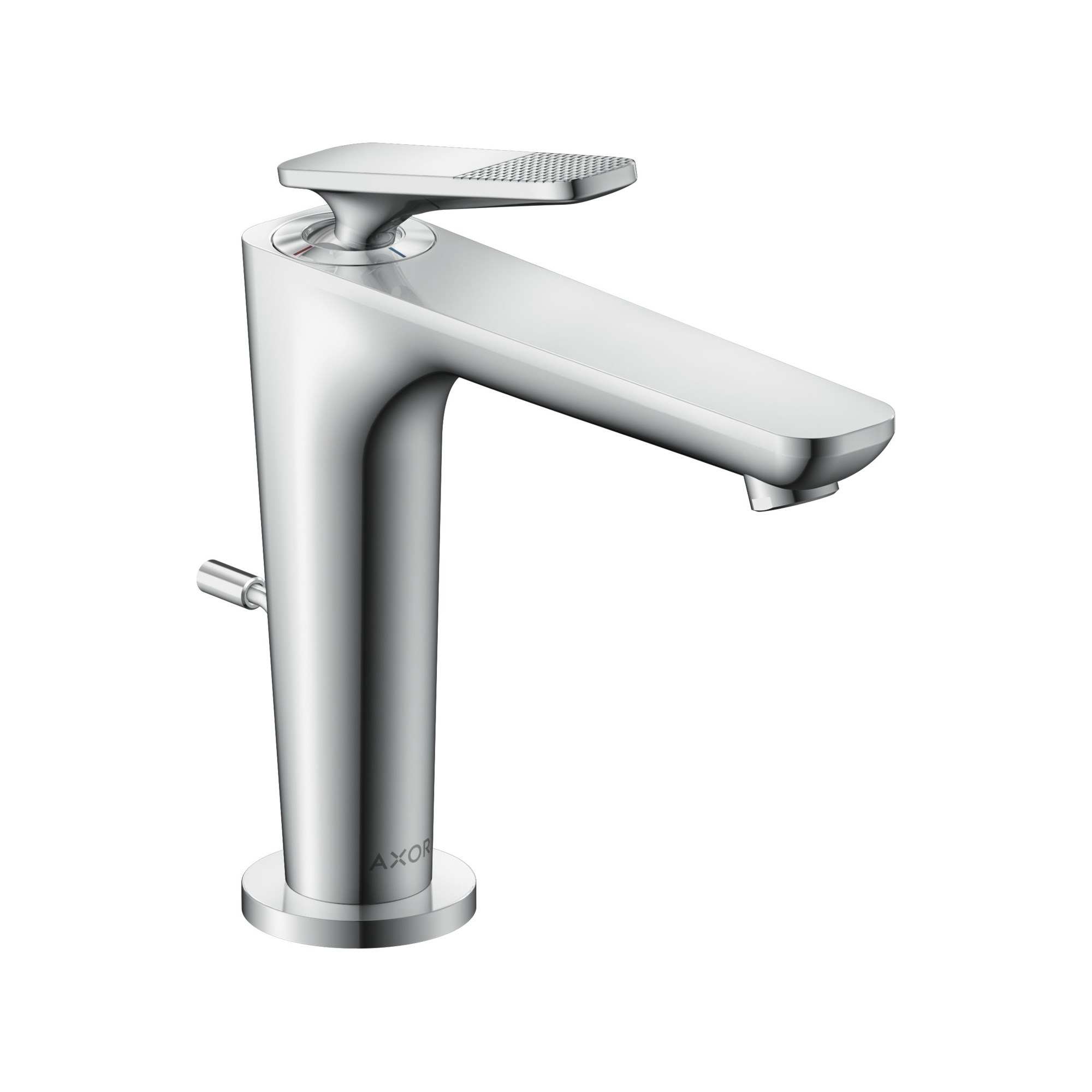 Axor Citterio C Tek Kollu lavabo bataryası 125 CoolStart kumandalı - cubic cut 49031000