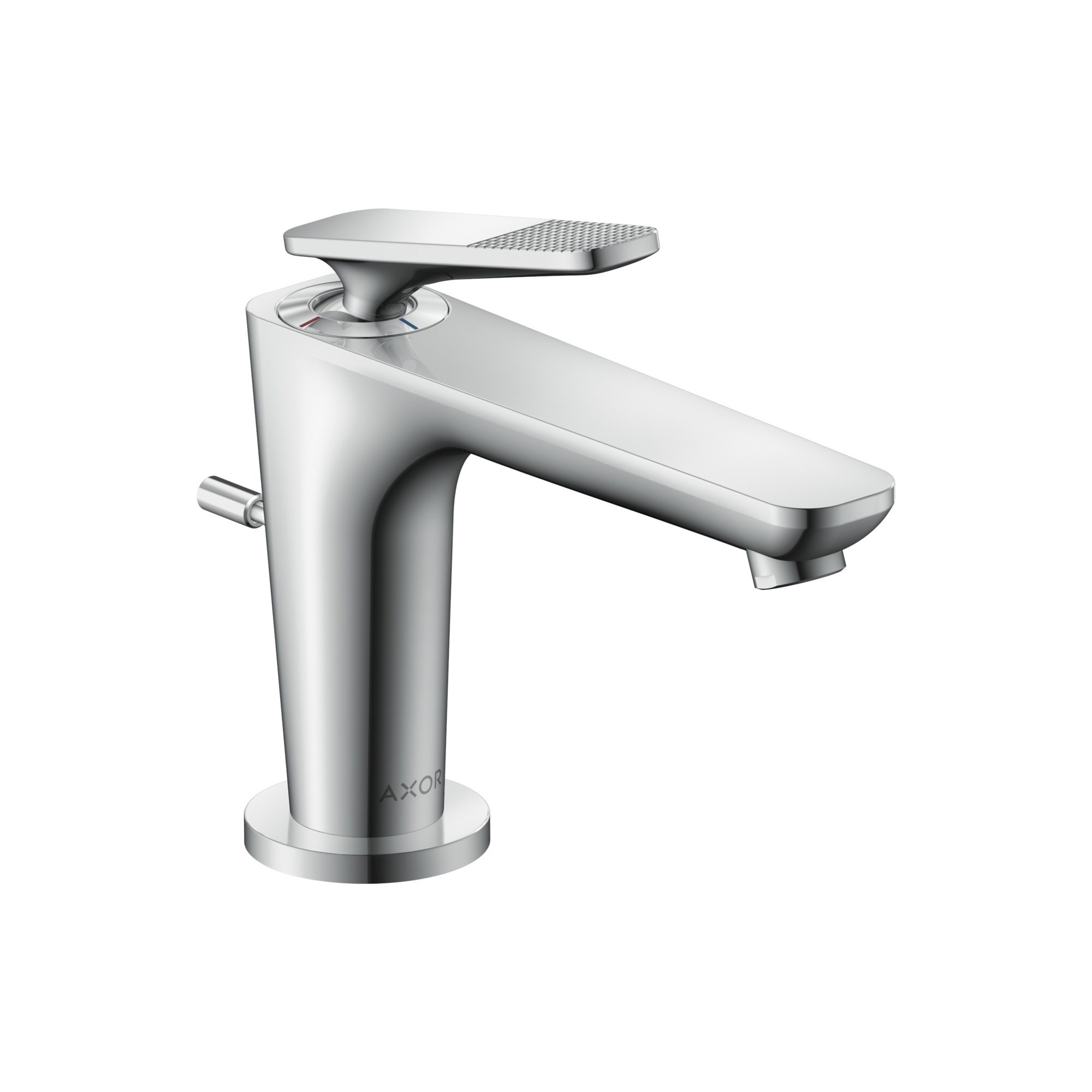 Axor Citterio C Tek Kollu lavabo bataryası 90 CoolStart kumandalı - cubic cut 49011000