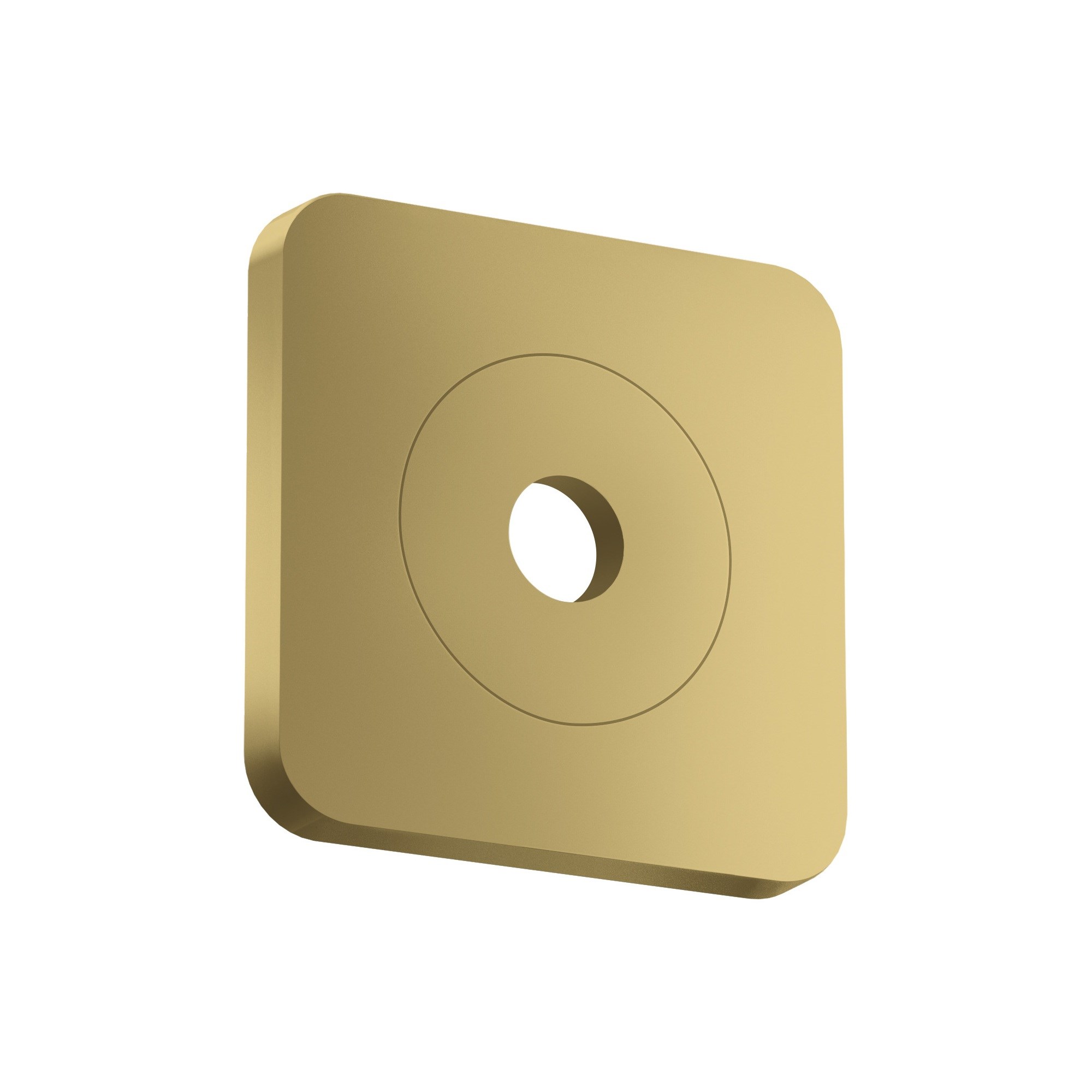 Axor Citterio C Wall escutcheon 120/120 softsquare 28801990