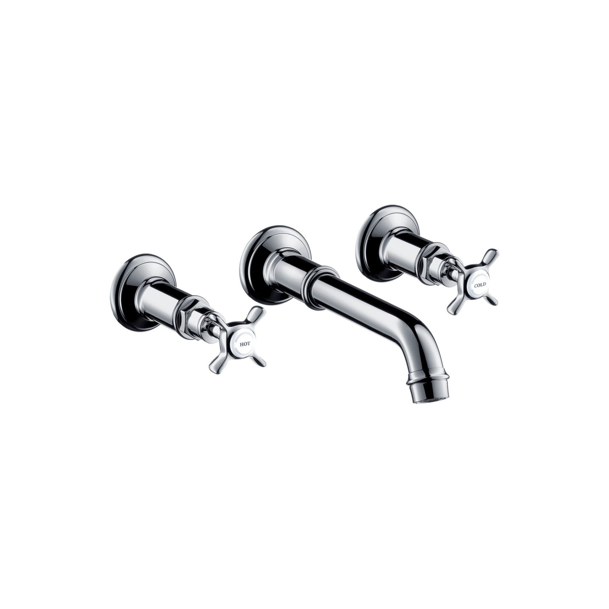 Axor Montreux 3 Delikli Duvardan Ankastre Lavabo Bataryası Krom 16532000