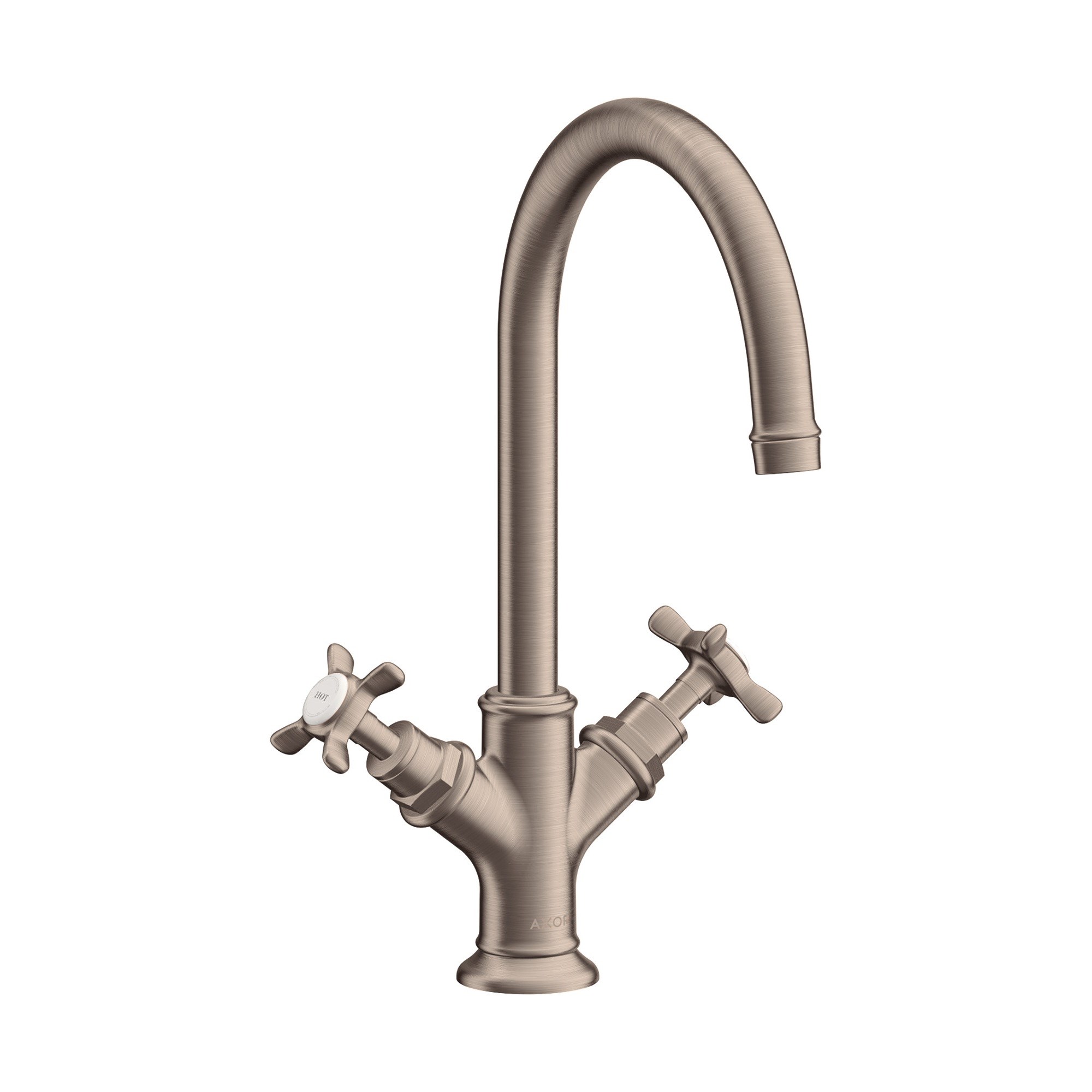 Axor Montreux Volanlı Lavabo Bataryası 210 Kum. Mat Nikel 16502820