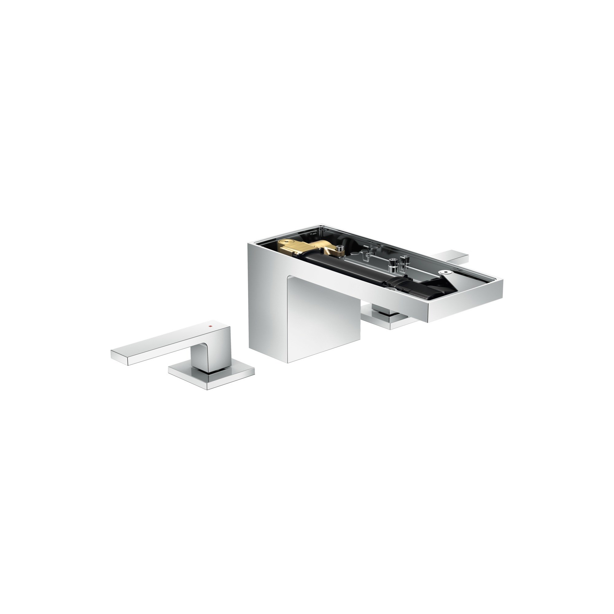 Axor MyEdition 3 Delikli Lavabo Bataryası 70 Pla.sız Krom 47052000