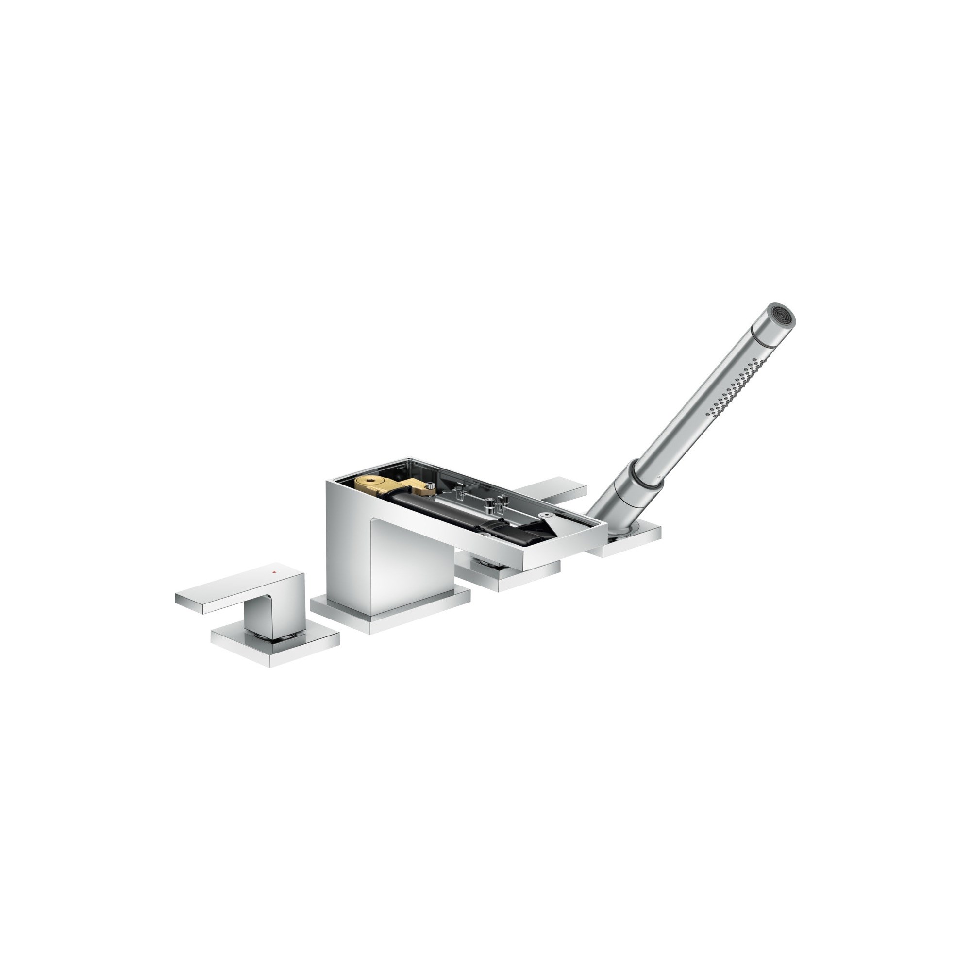 Axor MyEdition 4 Delikli Lüv.Kenarı Banyo Bataryası PlakasızKR 47432000
